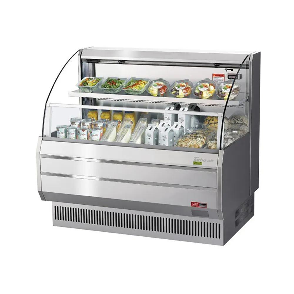 Turbo Air TOM-50LS-N 50 7/8" Horizontal Open Air Cooler w/ (2) Levels, 115v