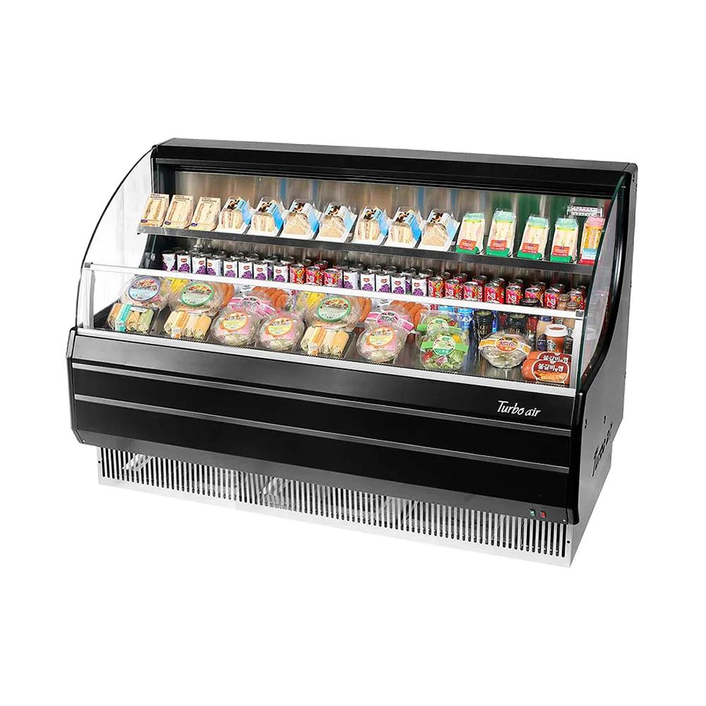 Turbo Air TOM-60LB-N 63 1/4" Horizontal Open Air Cooler w/ (2) Levels, 115v