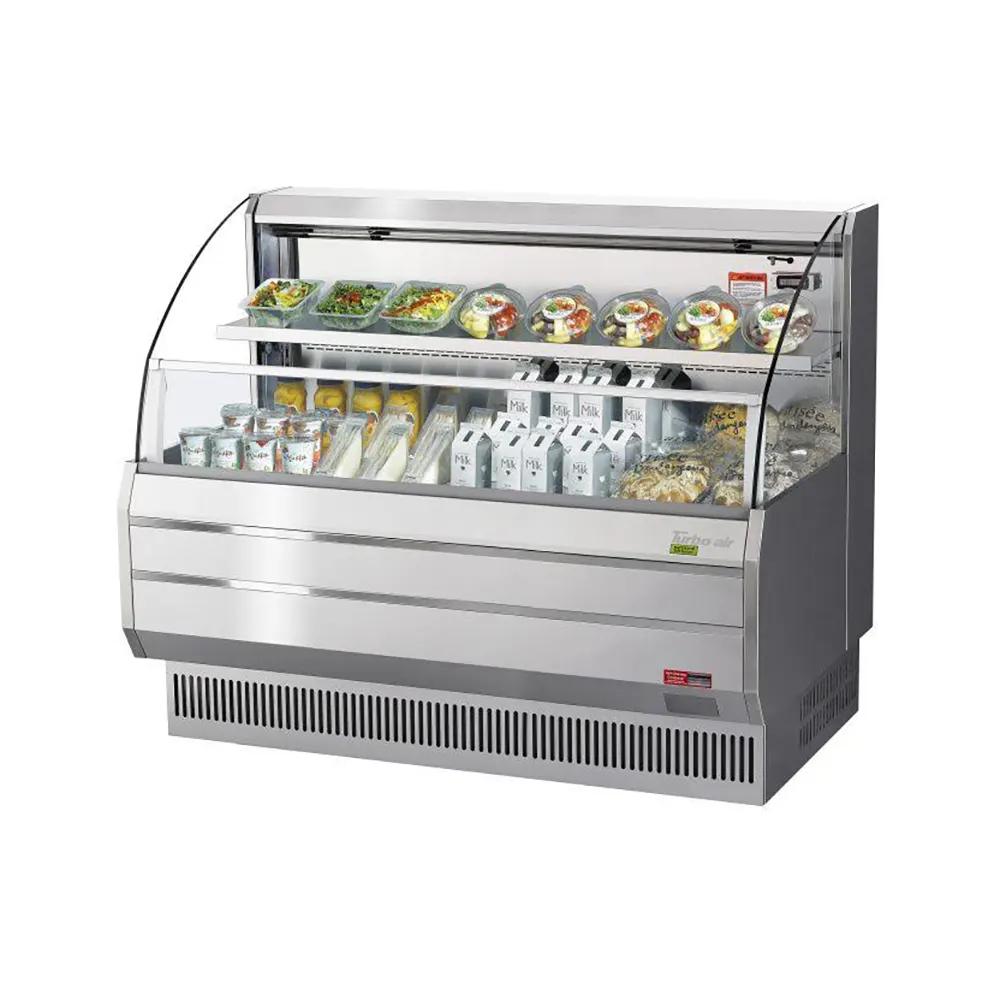 Turbo Air TOM-60LS-N 63 3/8" Horizontal Open Air Cooler w/ (2) Levels, 115v