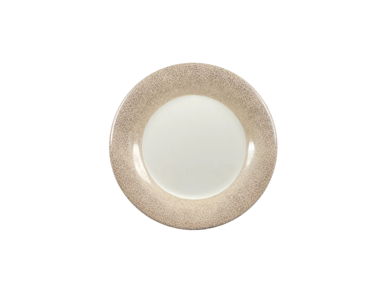 Thunder Group DM009J 9 1/4" Round Melamine Dinner Plate, Beige