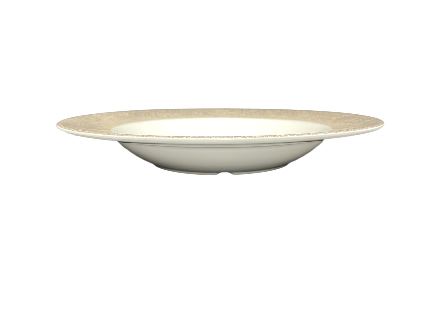 Thunder Group DM5811J 16 oz Round Melamine Pasta Bowl, Beige