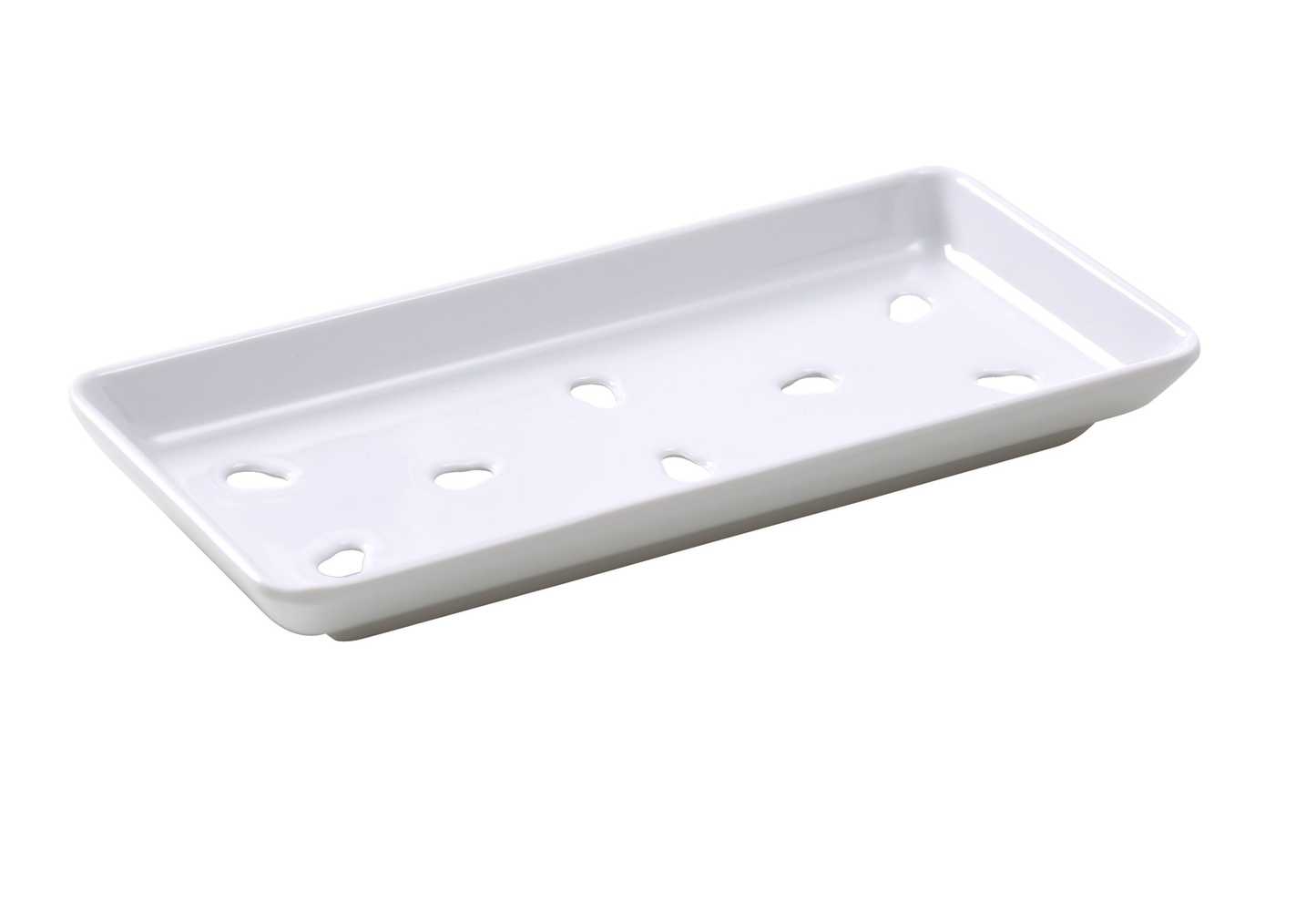Yanco OK-608 Osaka Food Container 8"L X 3-3/4"W X-3/4"H Rectangular
