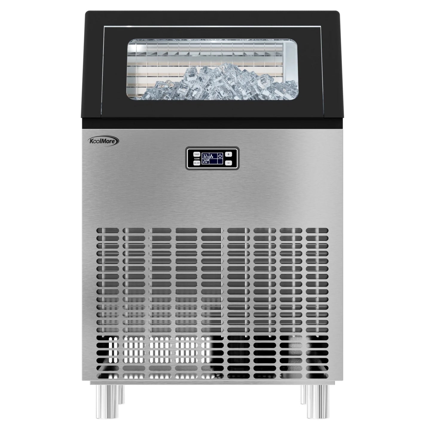 KoolMore CIM265 Commercial 22"W Ice Maker Air Cooled Undercounter 265 Lbs/24h