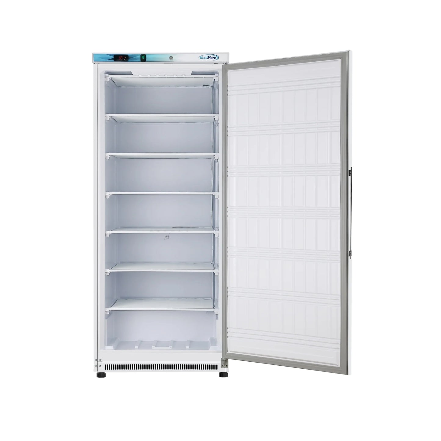 Koolmore KM-FMD20WH Commercial Upright Freezer 30.1"L 21 Cu. Ft. White Manual Defrost
