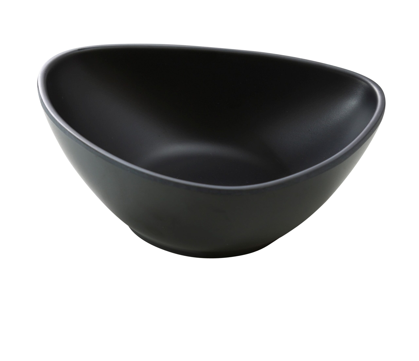 Yanco MO-206BK Moderne Plate 12 Oz. 6"L X 4-1/2"W X 2"H