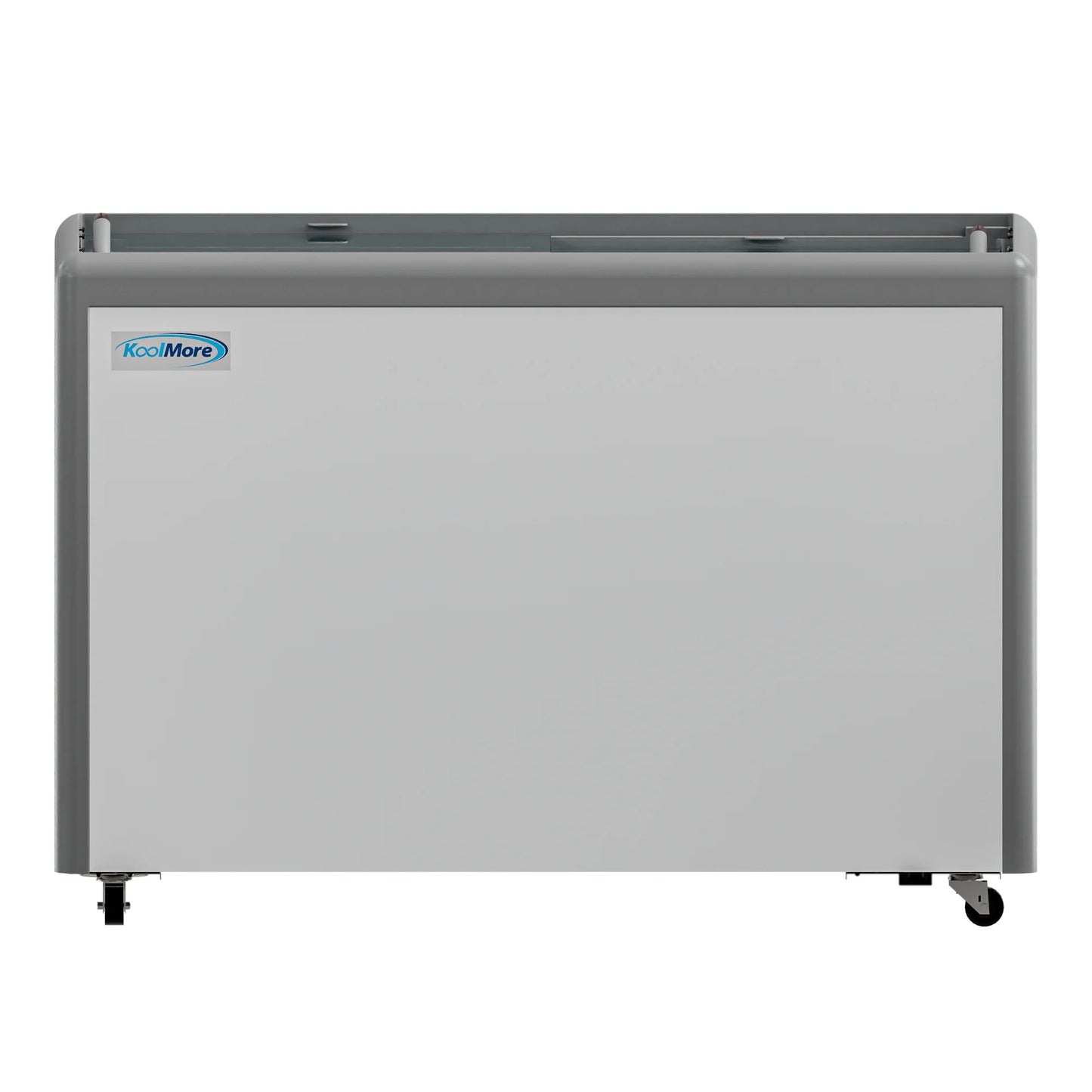 Koolmore KM-GDC-49SD 50 In. Commercial 9-Pan Gelato Ice Cream Dipping Cabinet Display Freezer With Sliding Glass Door- 13 Cu Ft.
