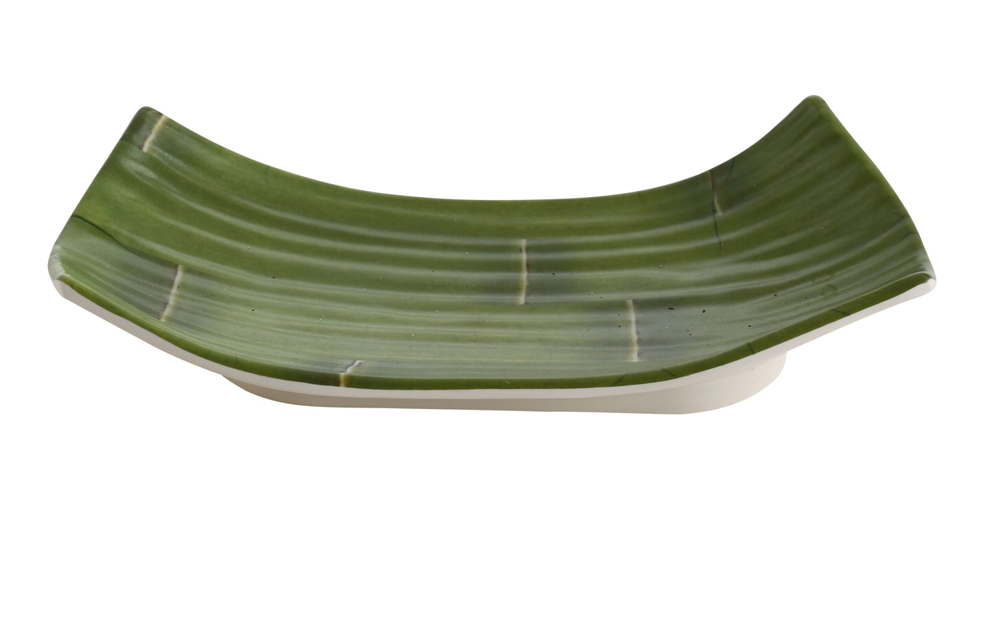 Yanco BA-3112 Bamboo Style Plate 11-1/2"L X 4-3/4"W Rectangular