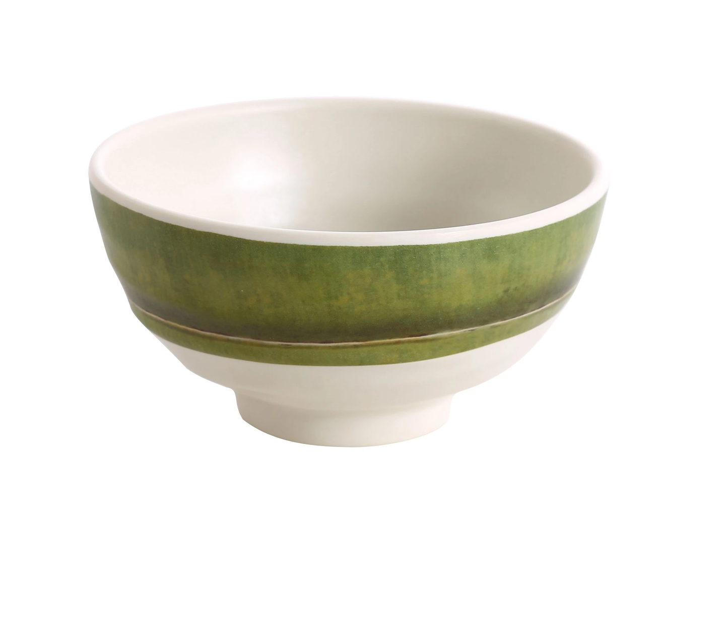 Yanco BA-404 Bamboo Style Rice Bowl 10 Oz. 4-1/2" Dia. X 2-1/2"H