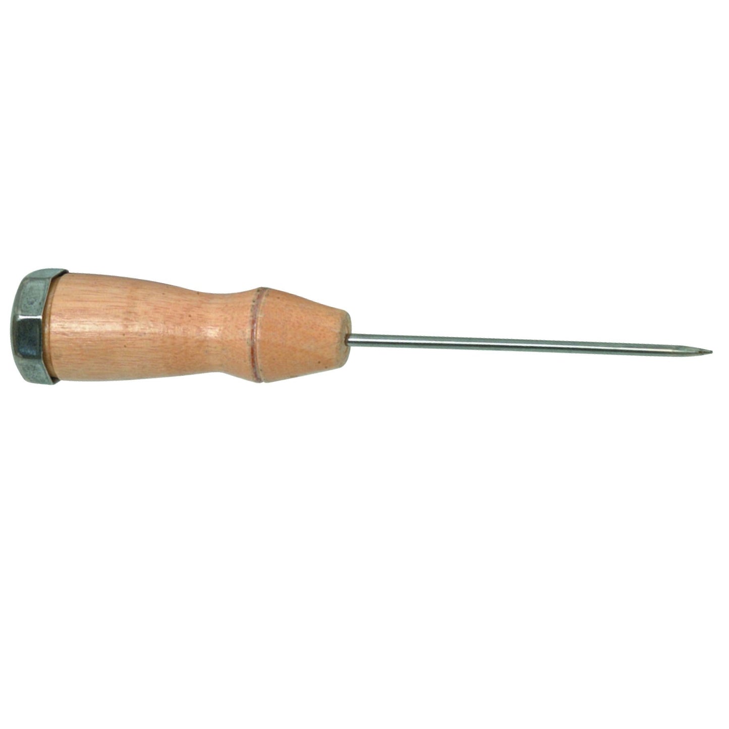 Thunder Group IRPC008 8" Ice Pick w/ Wood Handle - Carbon Steel