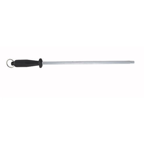WINCO K-14S Sharpening Steel, 14 inch Stainless Steel Rod with Plastic Handle