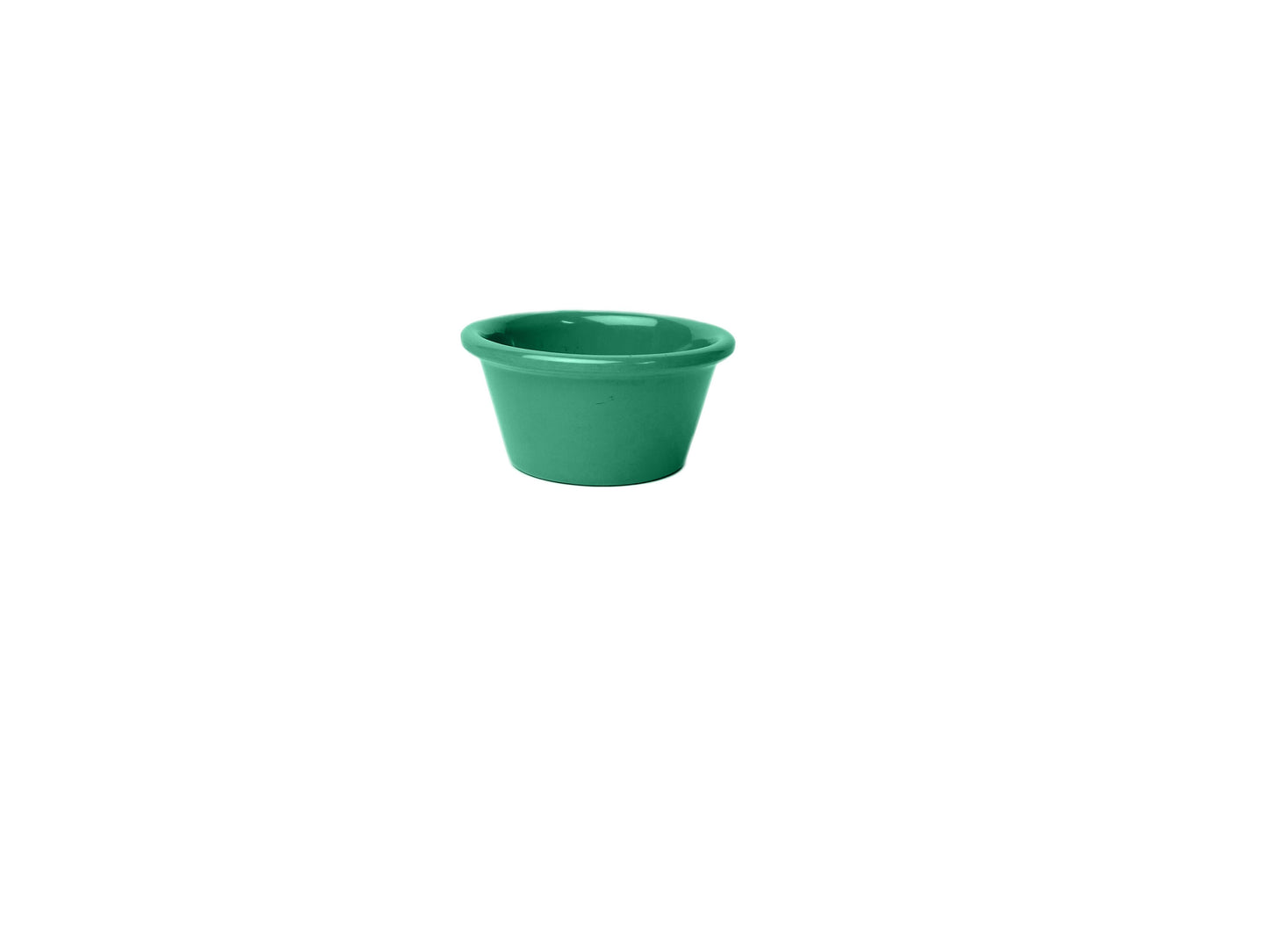 Thunder Group ML536GR1 2 1/2 oz Smooth Melamine Ramekin, Green