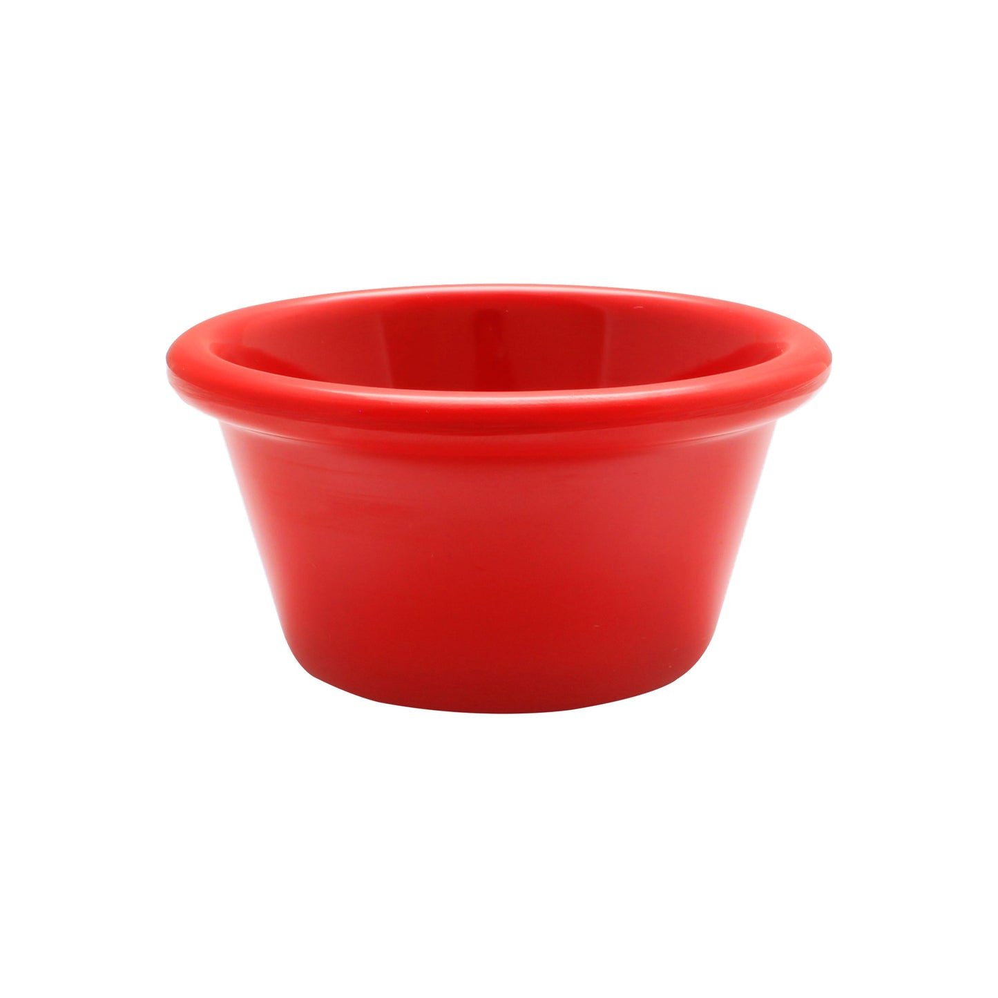 Thunder Group ML536PR1 2 1/2 oz Smooth Melamine Ramekin, Pure Red