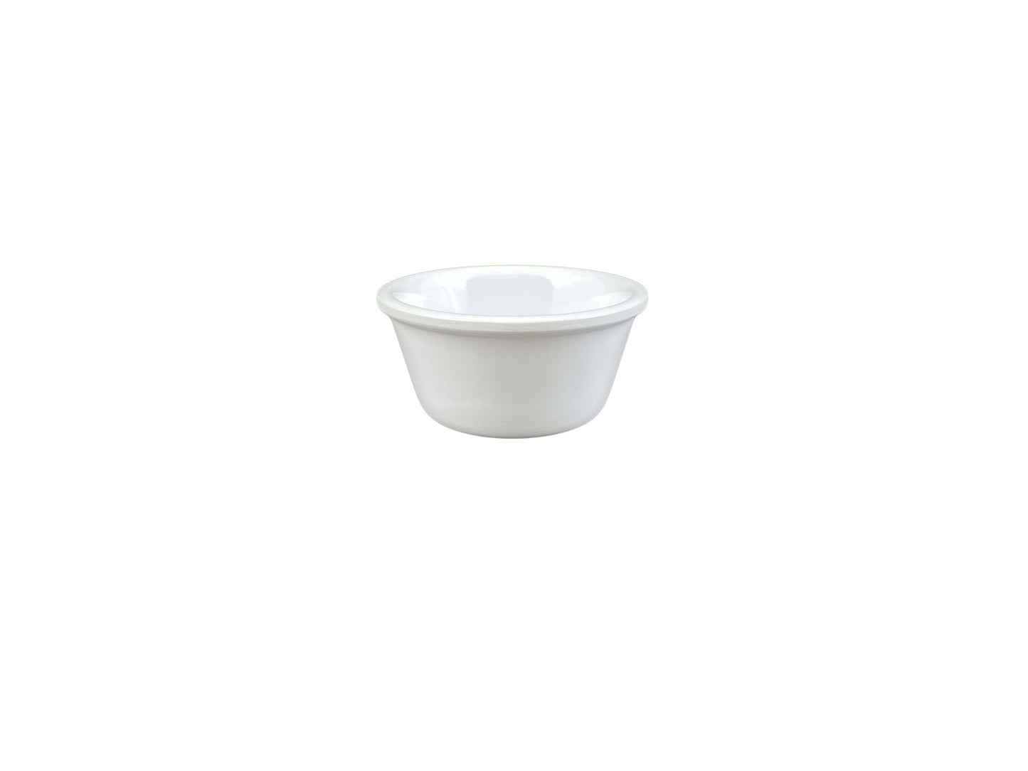 Thunder Group ML537W1 3 oz Smooth Melamine Ramekin, White