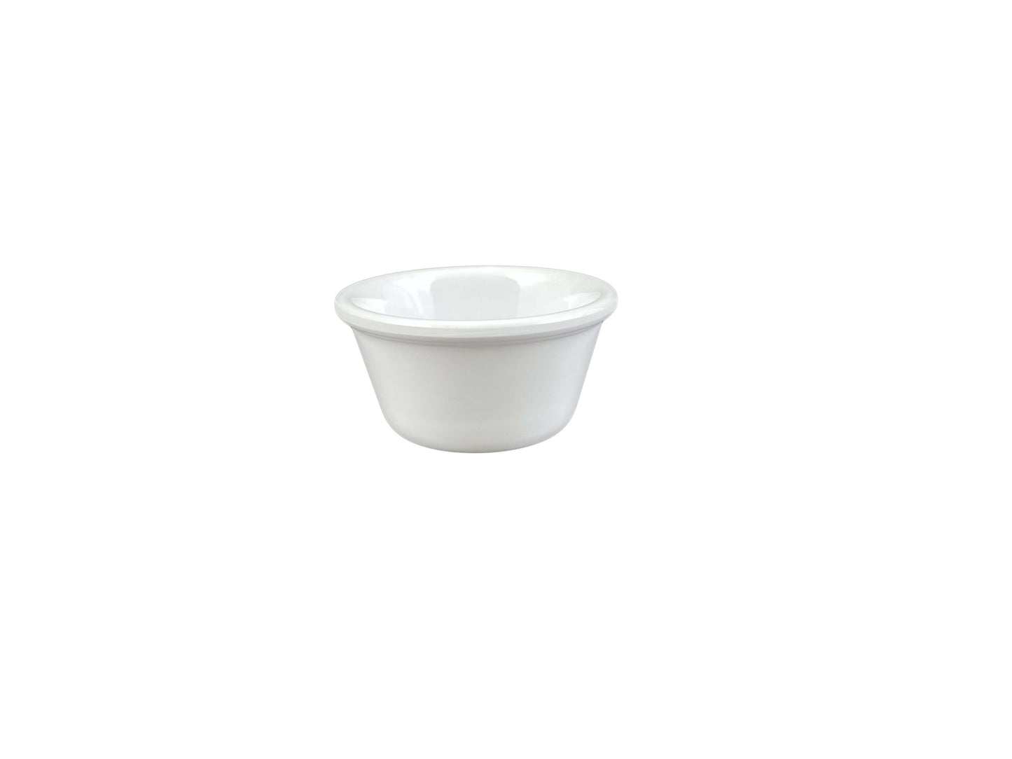 Thunder Group ML538W1 4 oz Smooth Melamine Ramekin, White