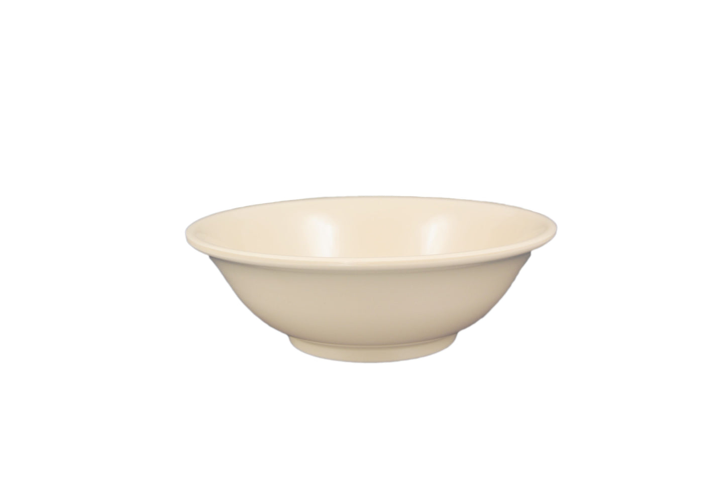 Thunder Group NS5060T Nustone Tan Melamine Rimless Bowl 22 oz. - 12/Pack
