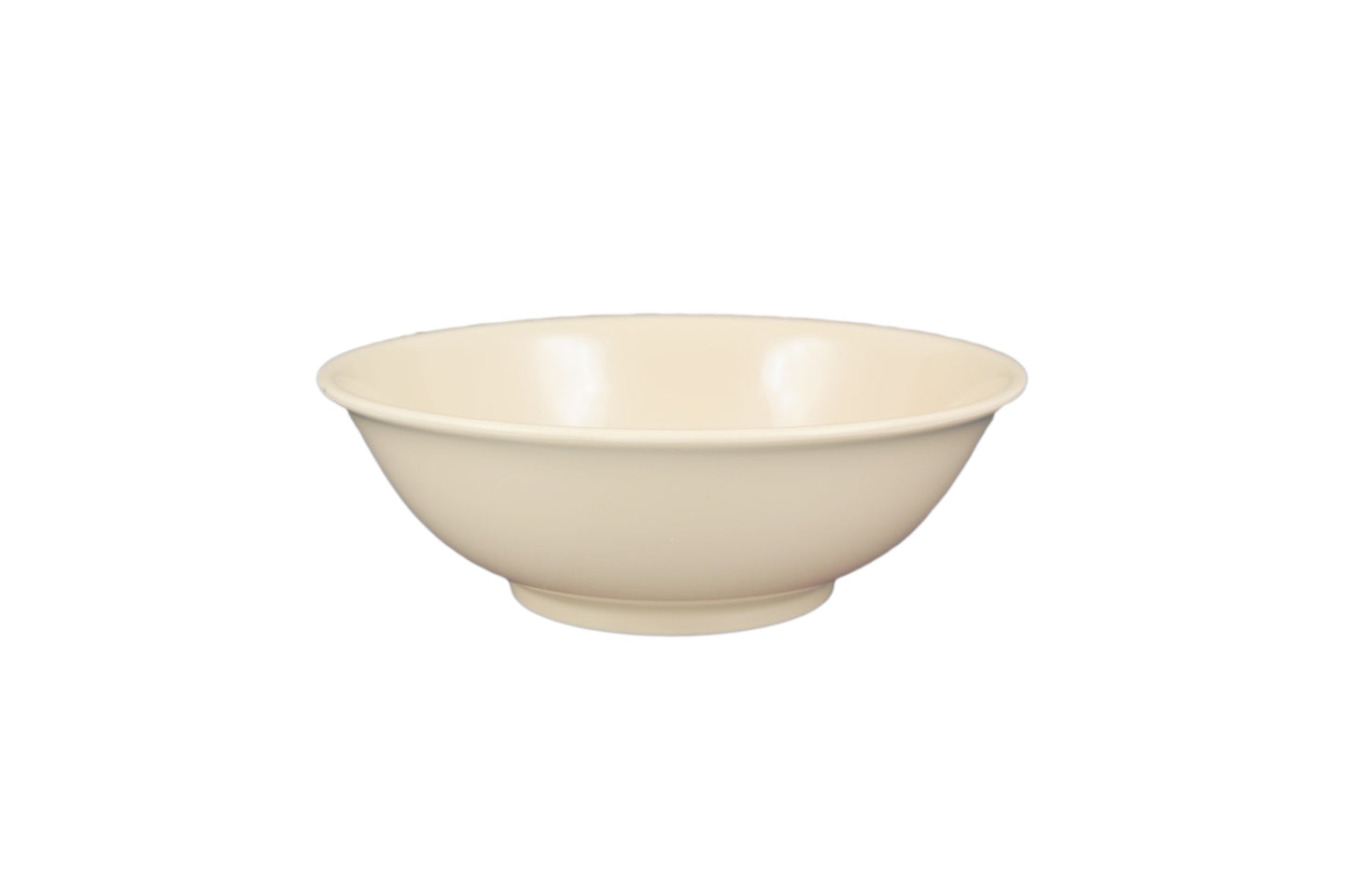 Thunder Group NS5075T Nustone Melamine NS5075T Tan Rimless Bowl 1.63 Qt. - 12/Pack