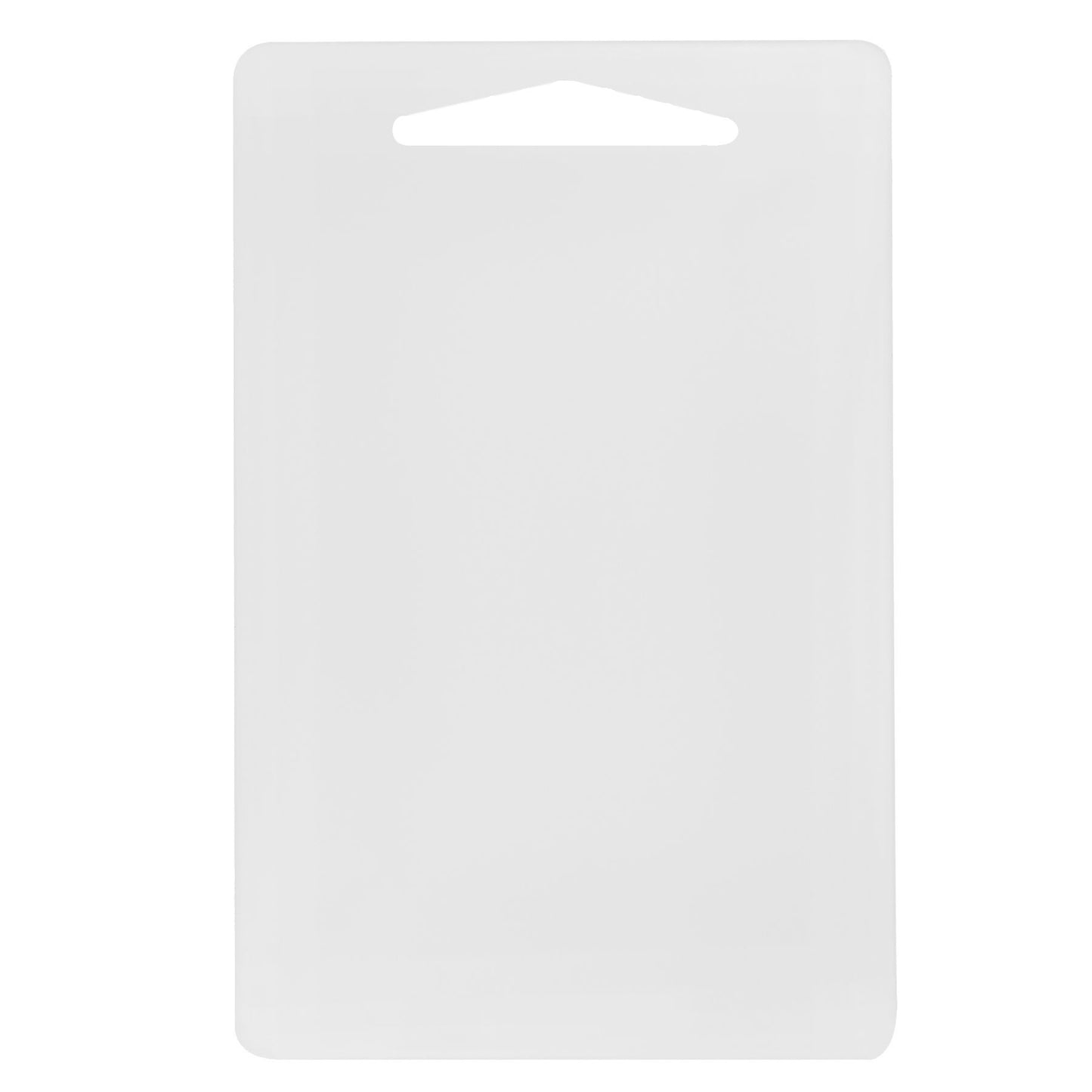 Thunder Group PLCB008 Plastic Cutting Board - 6" x 10", White