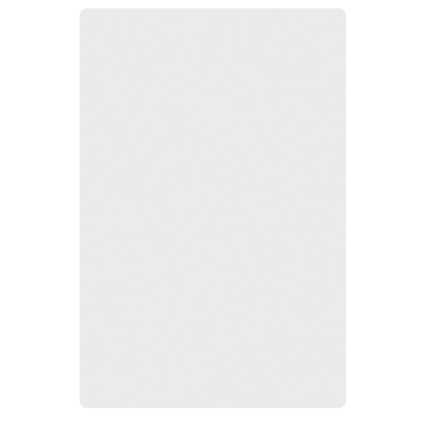 Thunder Group PLCB181205WH Plastic Cutting Board - 12" x 18", White