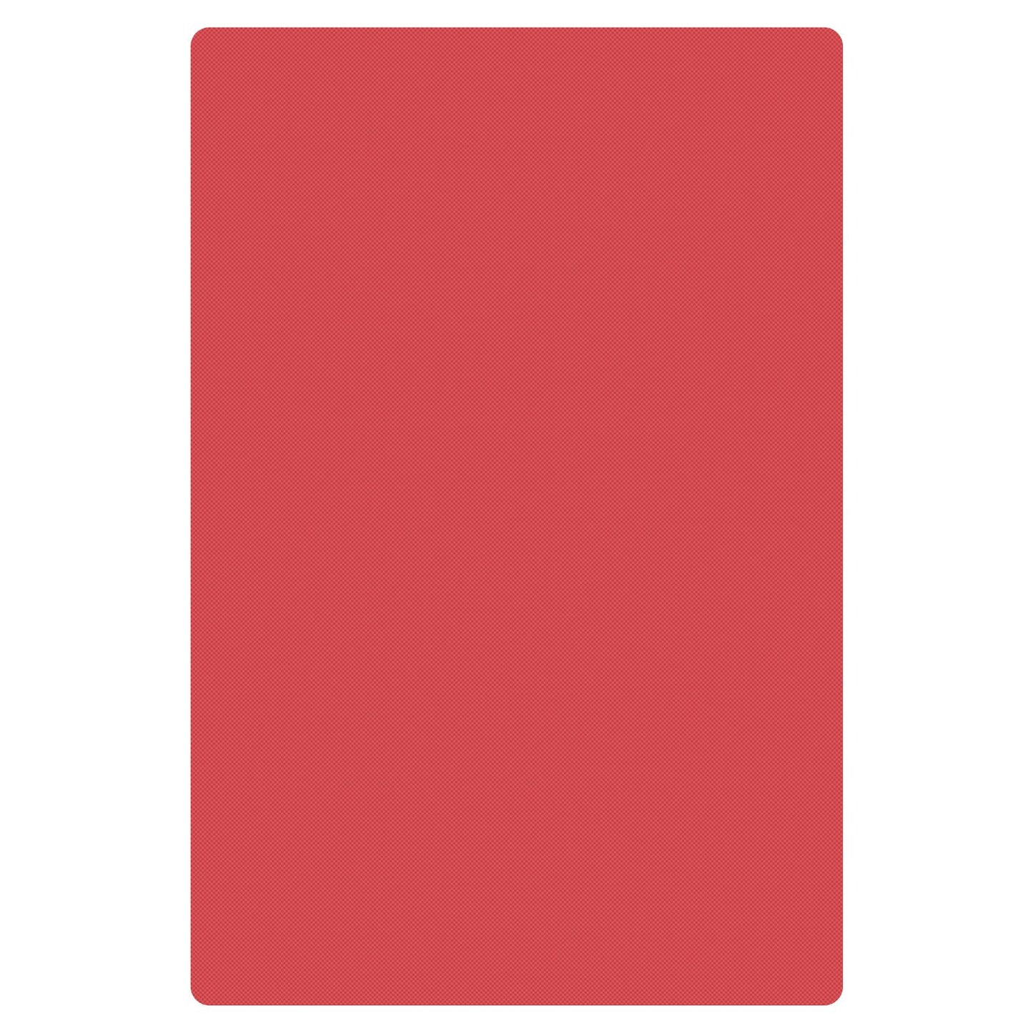 Thunder Group PLCB241805RD Plastic Cutting Board - 18" x 24", Red