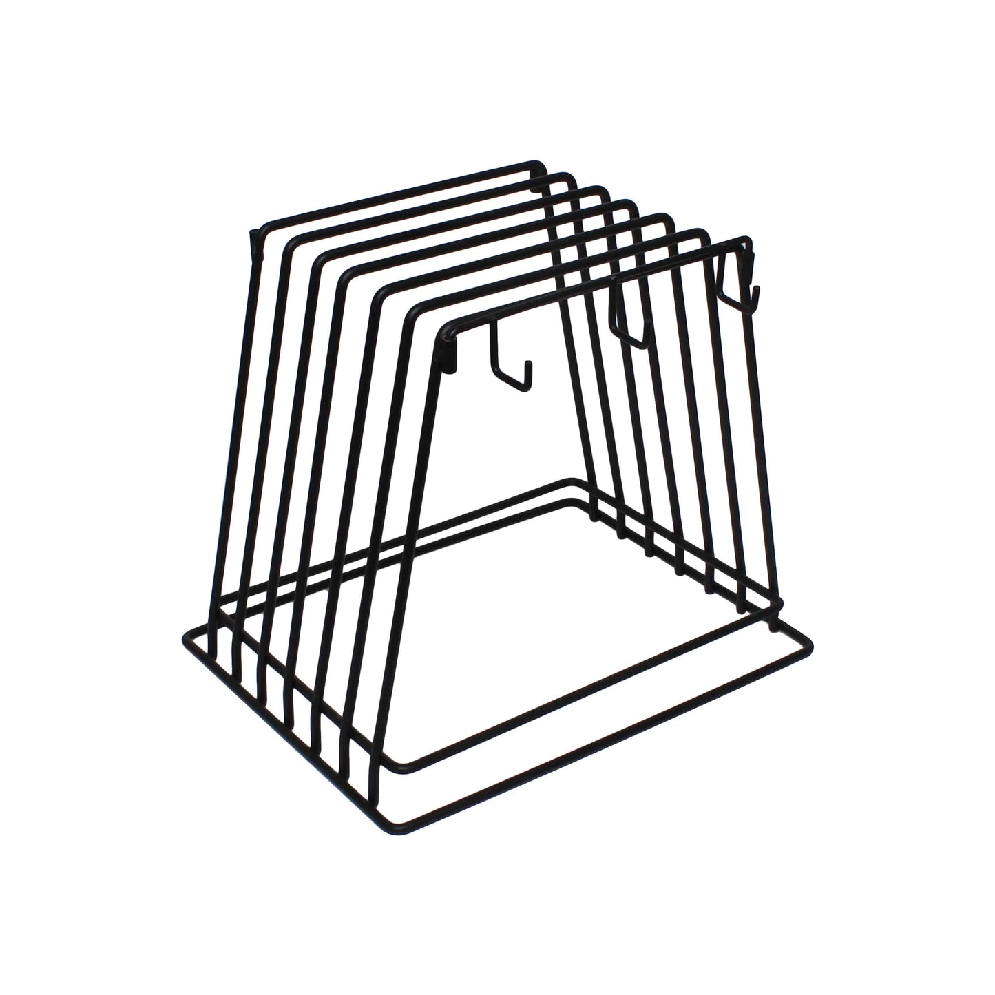 Thunder Group PLCBR006 6 Slot Cutting Board Rack - Wire, Black