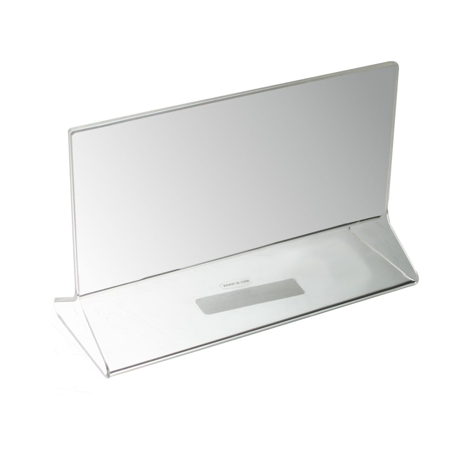 Thunder Group PLMH001 Table Card Holder - 5 1/2" x 3 1/2", Acrylic, Clear