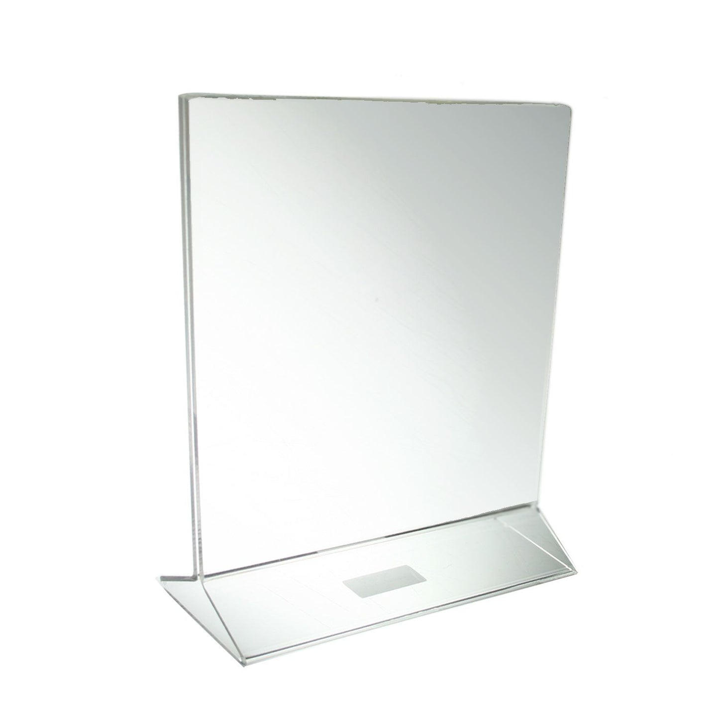 Thunder Group PLMH004 Tabletop Menu Card Holder - 8 1/2" x 11", Acrylic