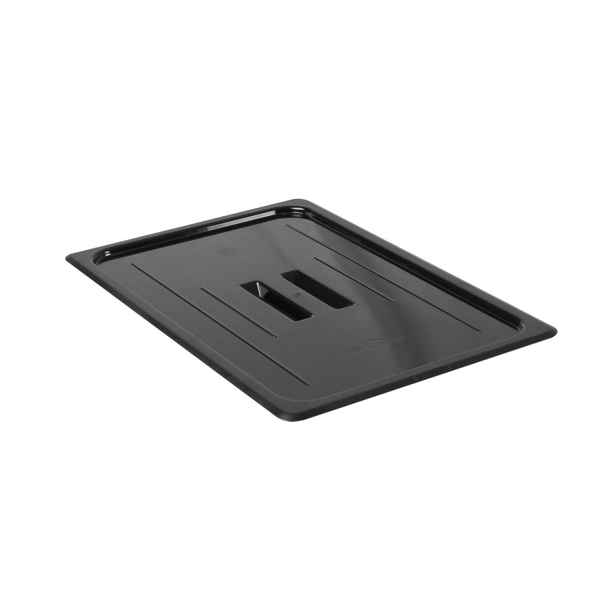 Thunder Group PLPA7000CBK Full Size Food Pan Cover - Polycarbonate, Black