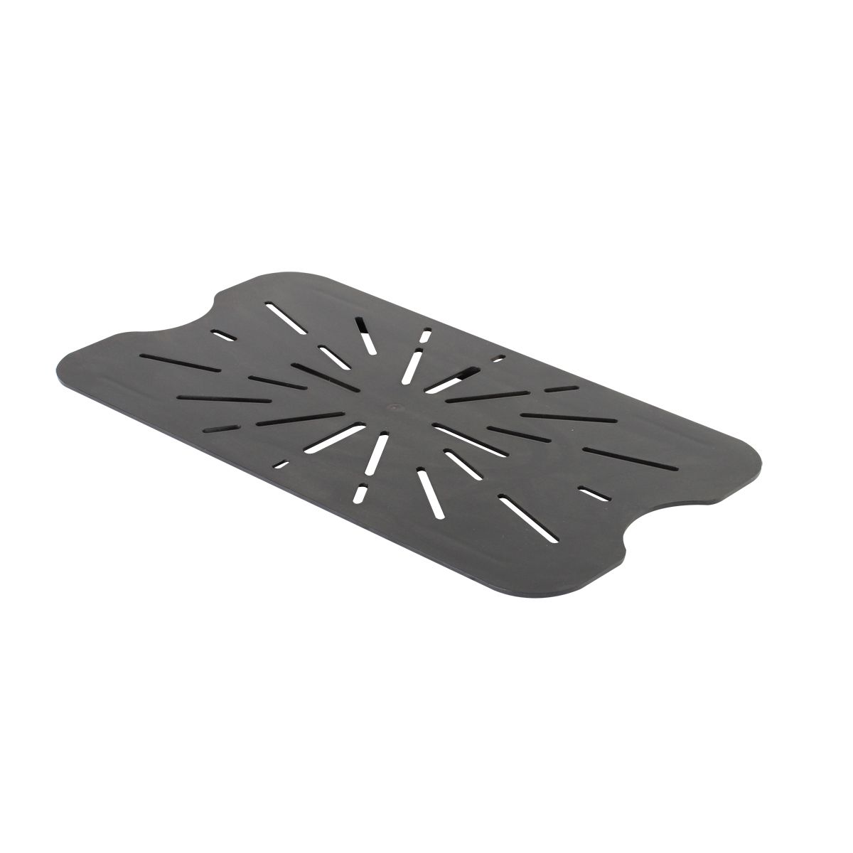 Thunder Group PLPA7000DSBK Full Size Drain Shelf - Polycarbonate, Black