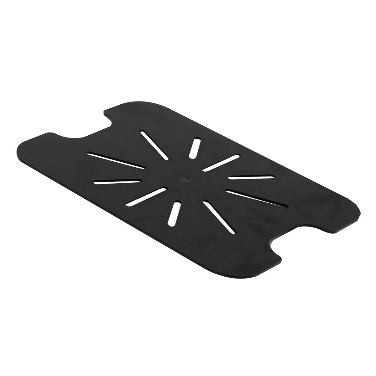 Thunder Group PLPA7120DSBK Half Size Drain Shelf - Polycarbonate, Black