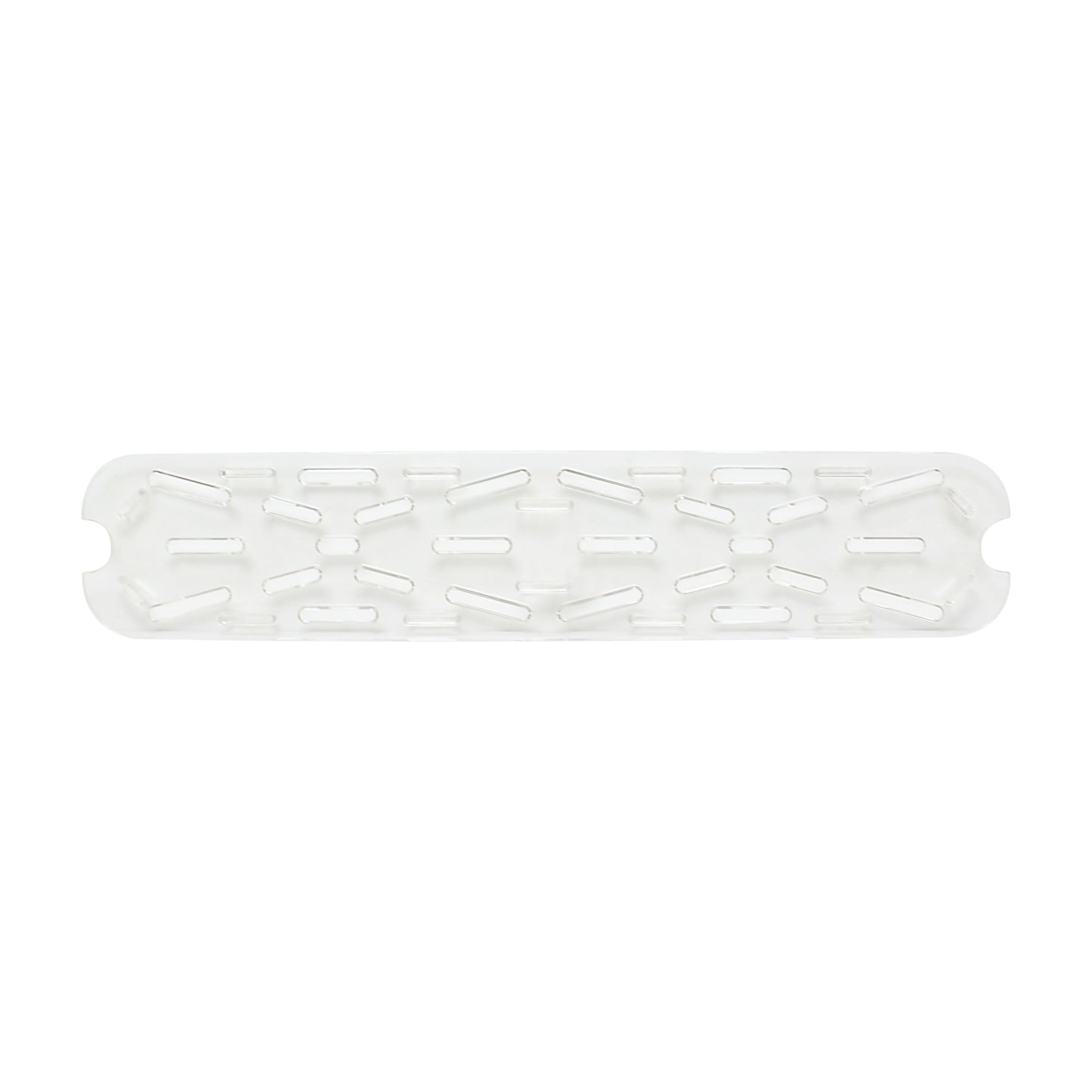 Thunder Group PLPA7120LDS Half Size Long Drain Shelf - Polycarbonate, Clear