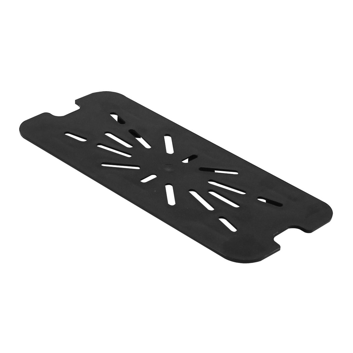Thunder Group PLPA7130DSBK Third Size Drain Shelf - Polycarbonate, Black