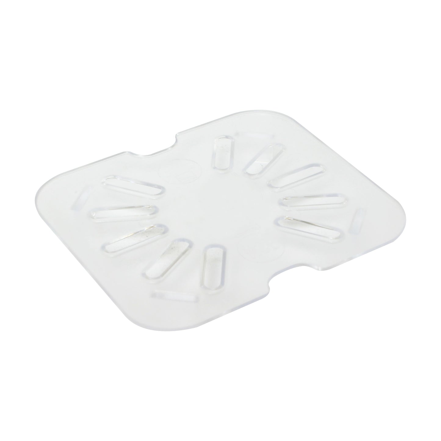 Thunder Group PLPA7160DS Sixth Size Drain Shelf - Polycarbonate, Clear
