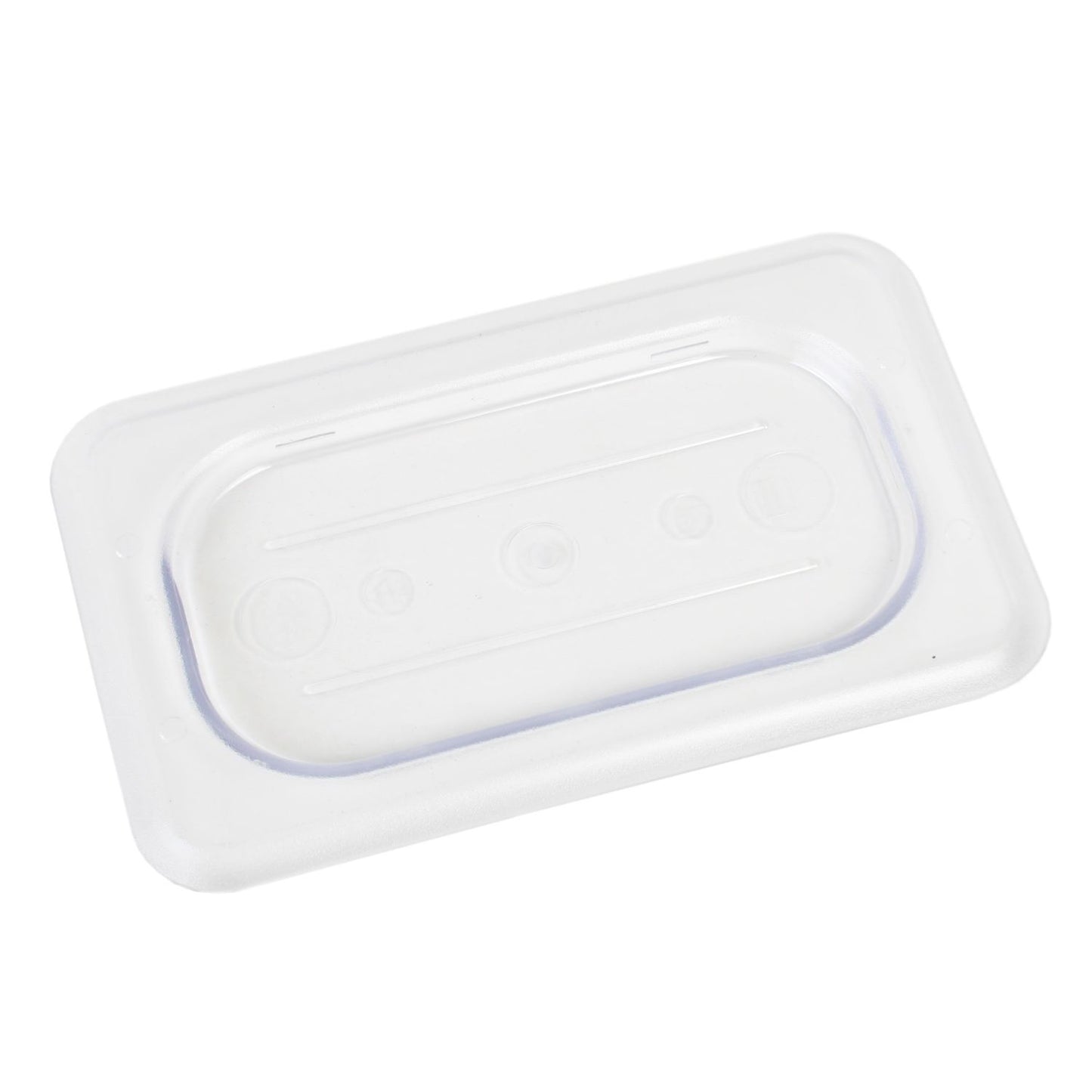 Thunder Group PLPA7190C Ninth Size Food Pan Cover - Polycarbonate, Clear