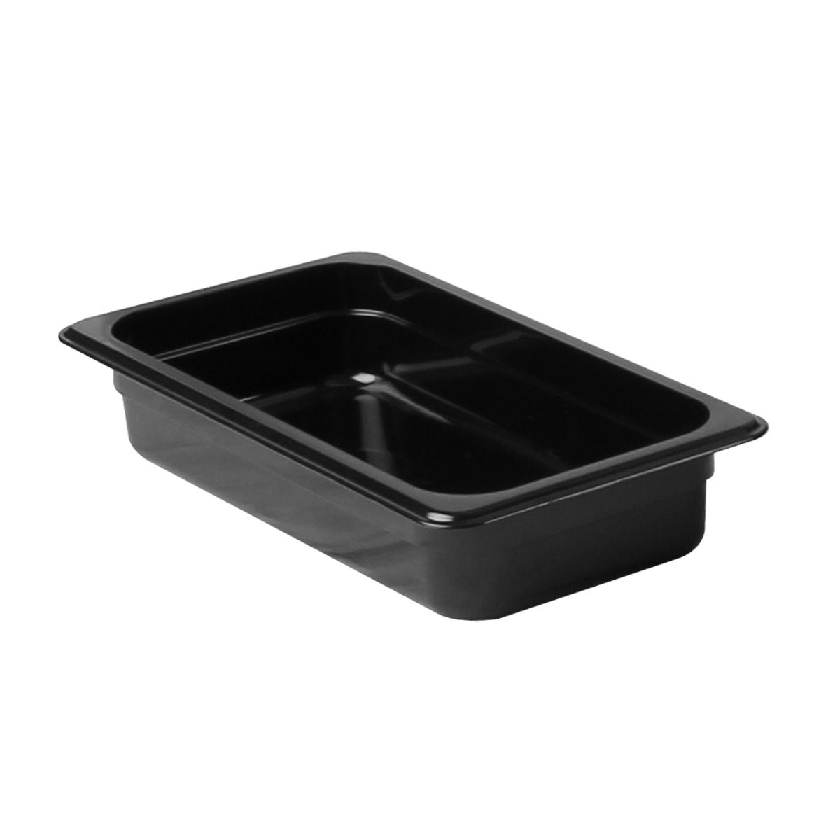 Thunder Group PLPA8132BK 2 1/2"D Third Size Food Pan