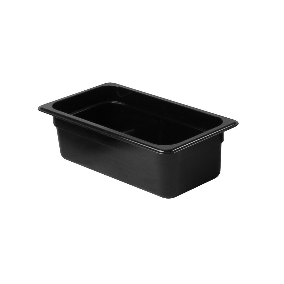 Thunder Group PLPA8134BK 4"D Third Size Food Pan