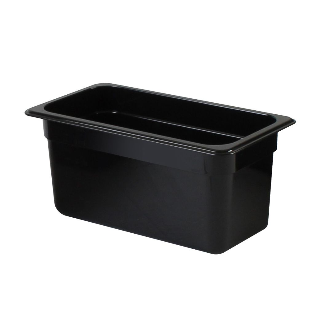 Thunder Group PLPA8136BK 6"D Third Size Food Pan