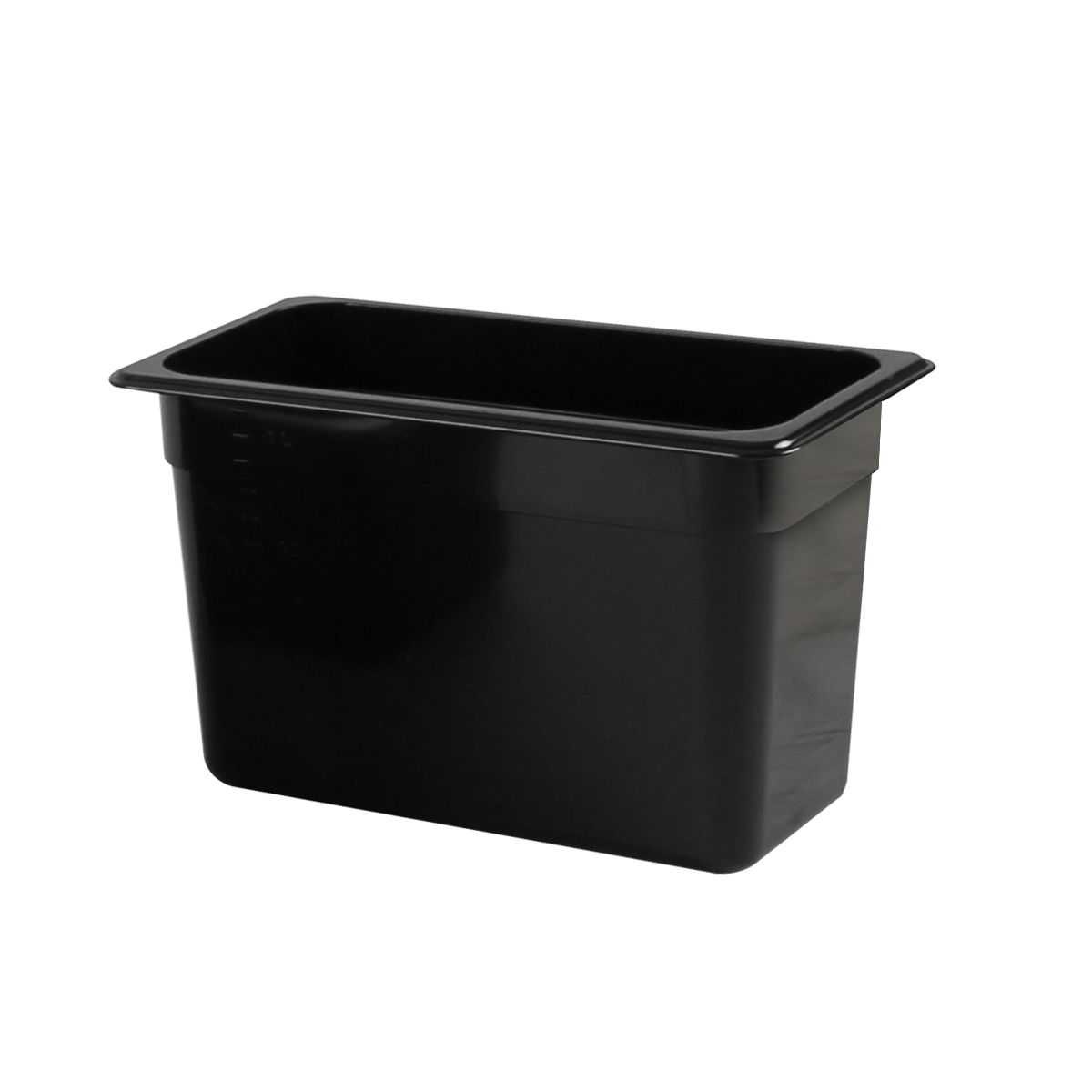 Thunder Group PLPA8138BK 8"D Third Size Food Pan
