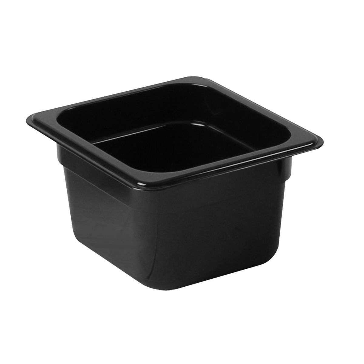 Thunder Group PLPA8164BK 4"D Sixth Size Food Pan
