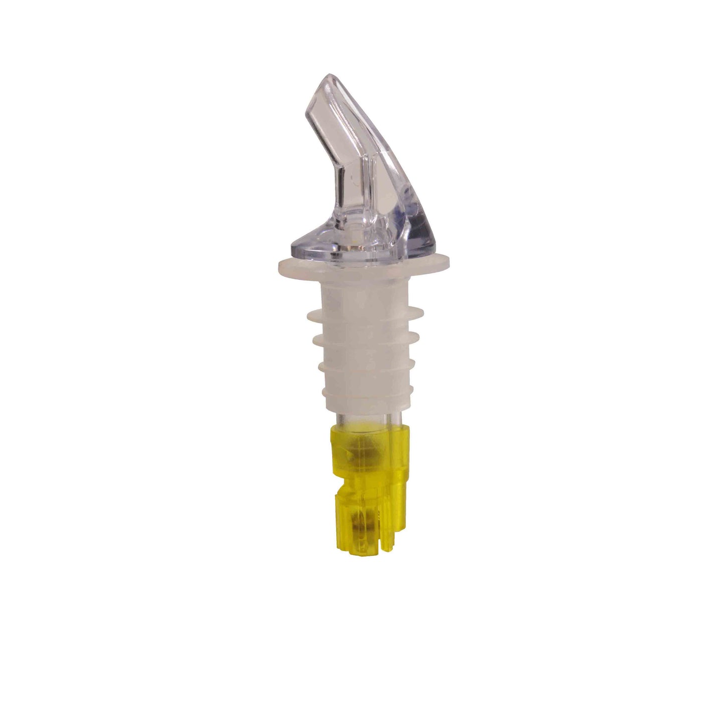 Thunder Group PLPR150M 1 1/2 oz Measured Liquor Pourer w/ Yellow Tail, No Collar