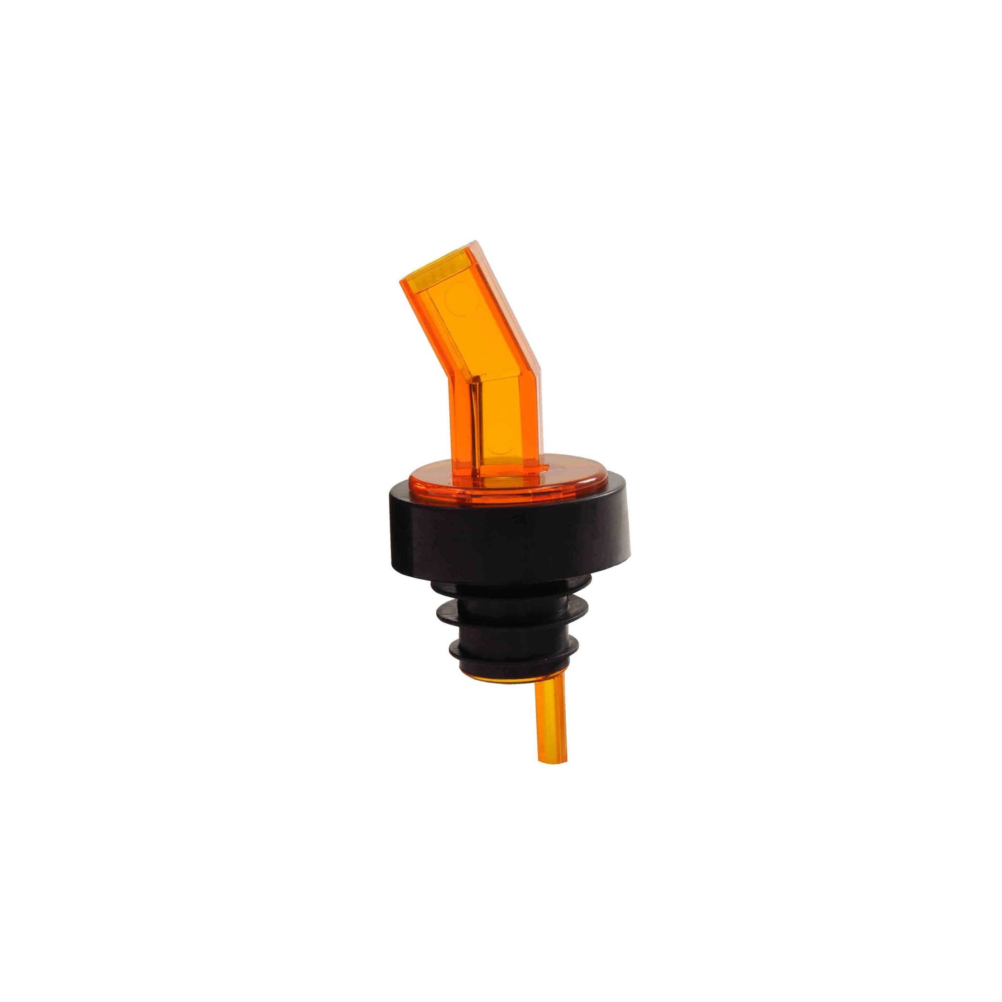 Thunder Group PLPR600AM Free Flow Liquor Pourer w/ Screen, Amber