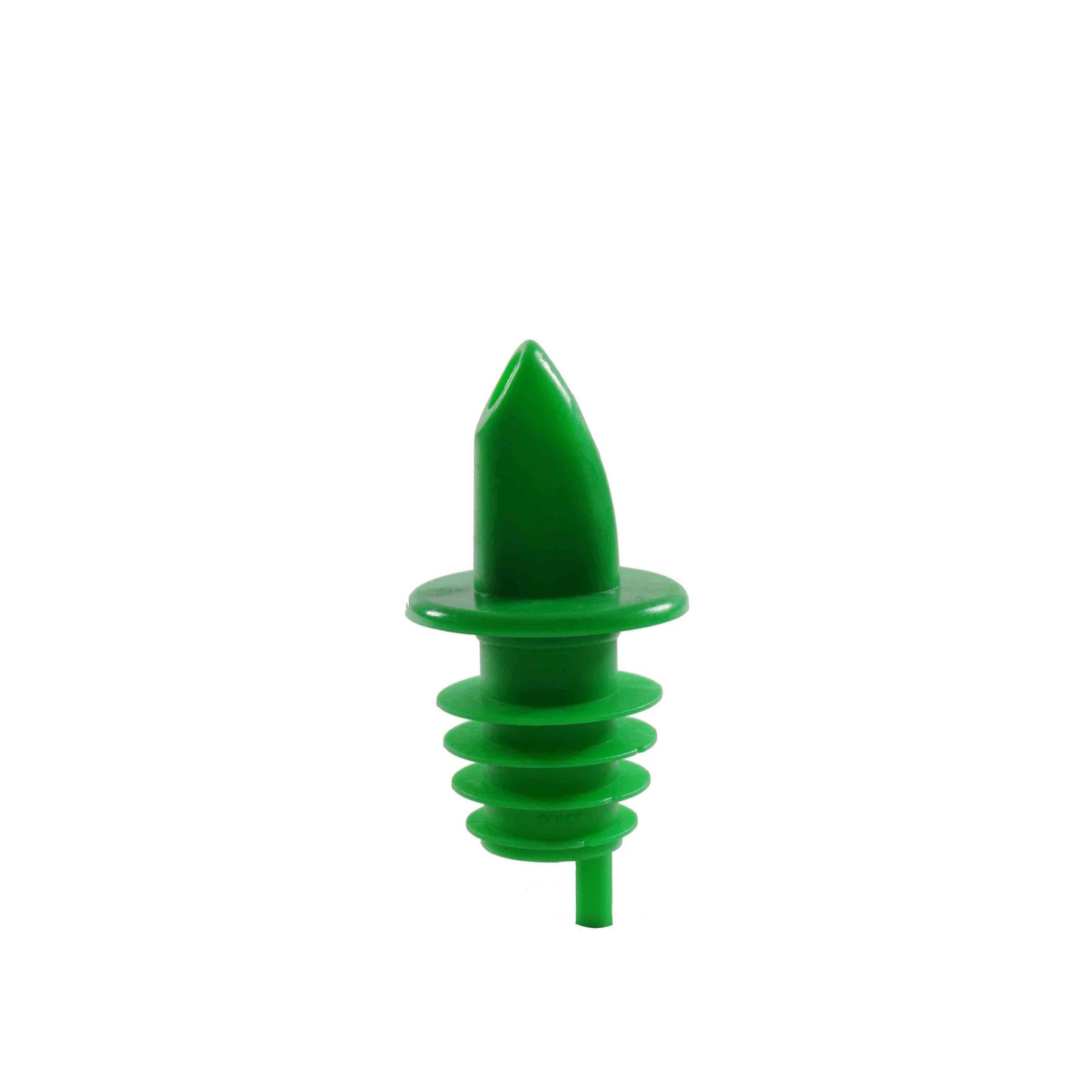Thunder Group PLPR900GR Free Flow Liquor Pourer w/ No Collar, Green