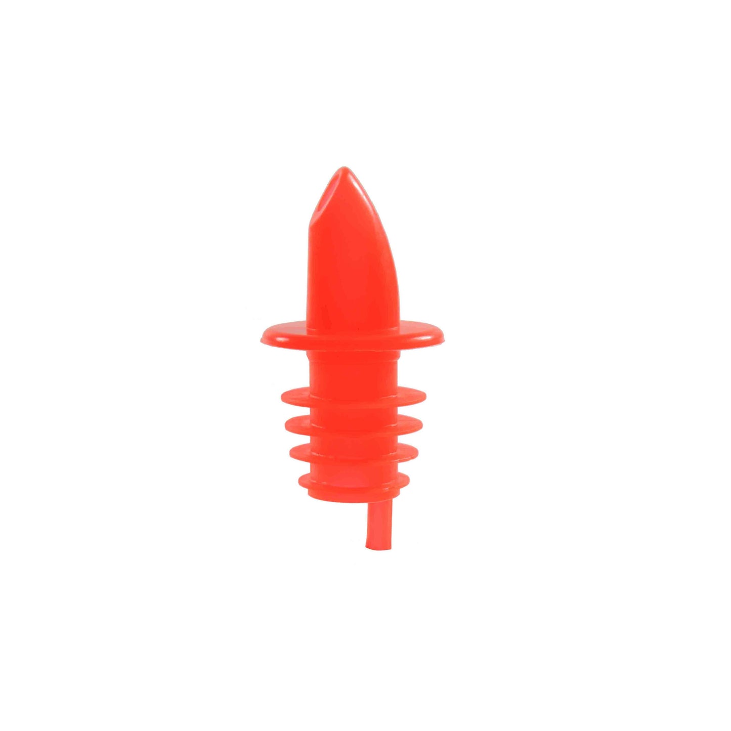 Thunder Group PLPR900RD Free Flow Liquor Pourer w/ No Collar, Red