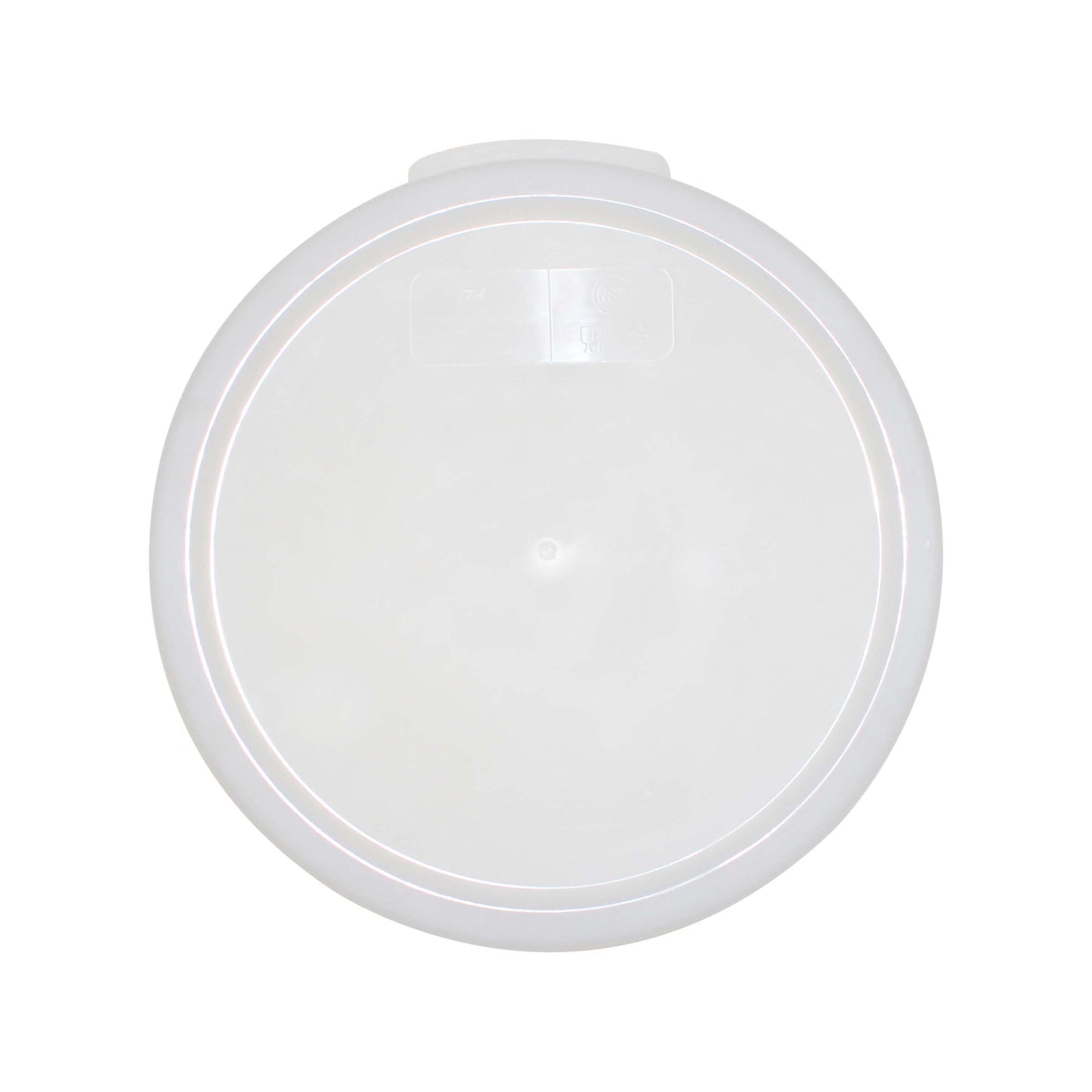 Thunder Group PLRFC0608PP Cover for 6 & 8 qt Food Storage Containers - Polypropylene, White