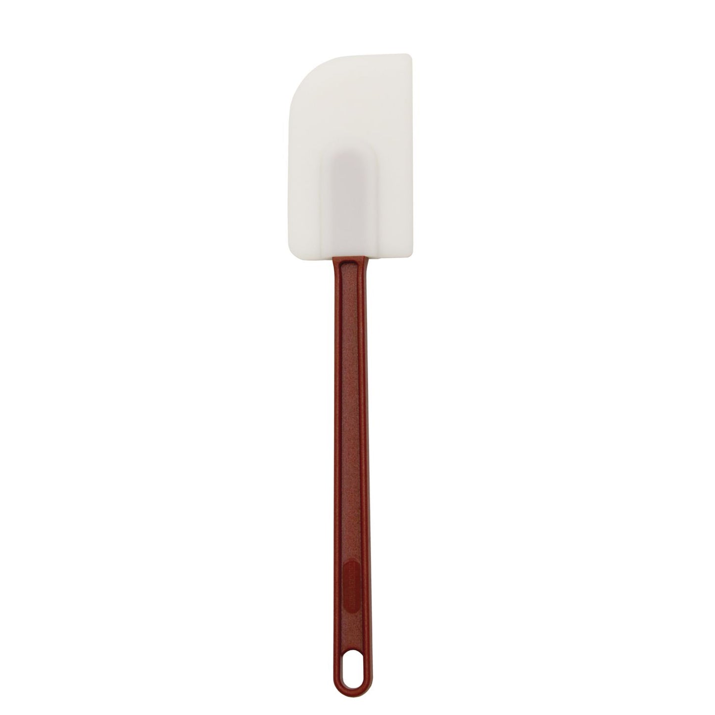Thunder Group PLSP014HR 14" Scraper w/ Red Plastic Handle - Silicon, White