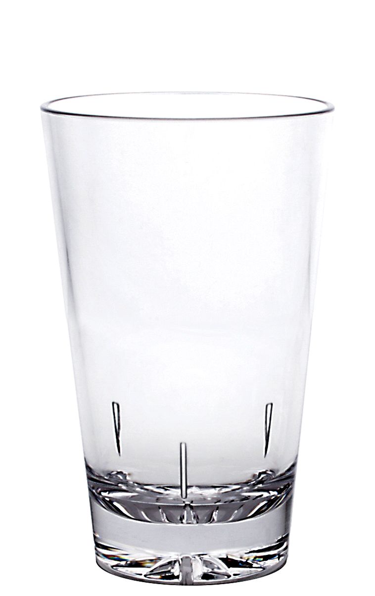 Thunder Group PLTHMG016C 16 oz. Plastic Mixing / Pint Glass