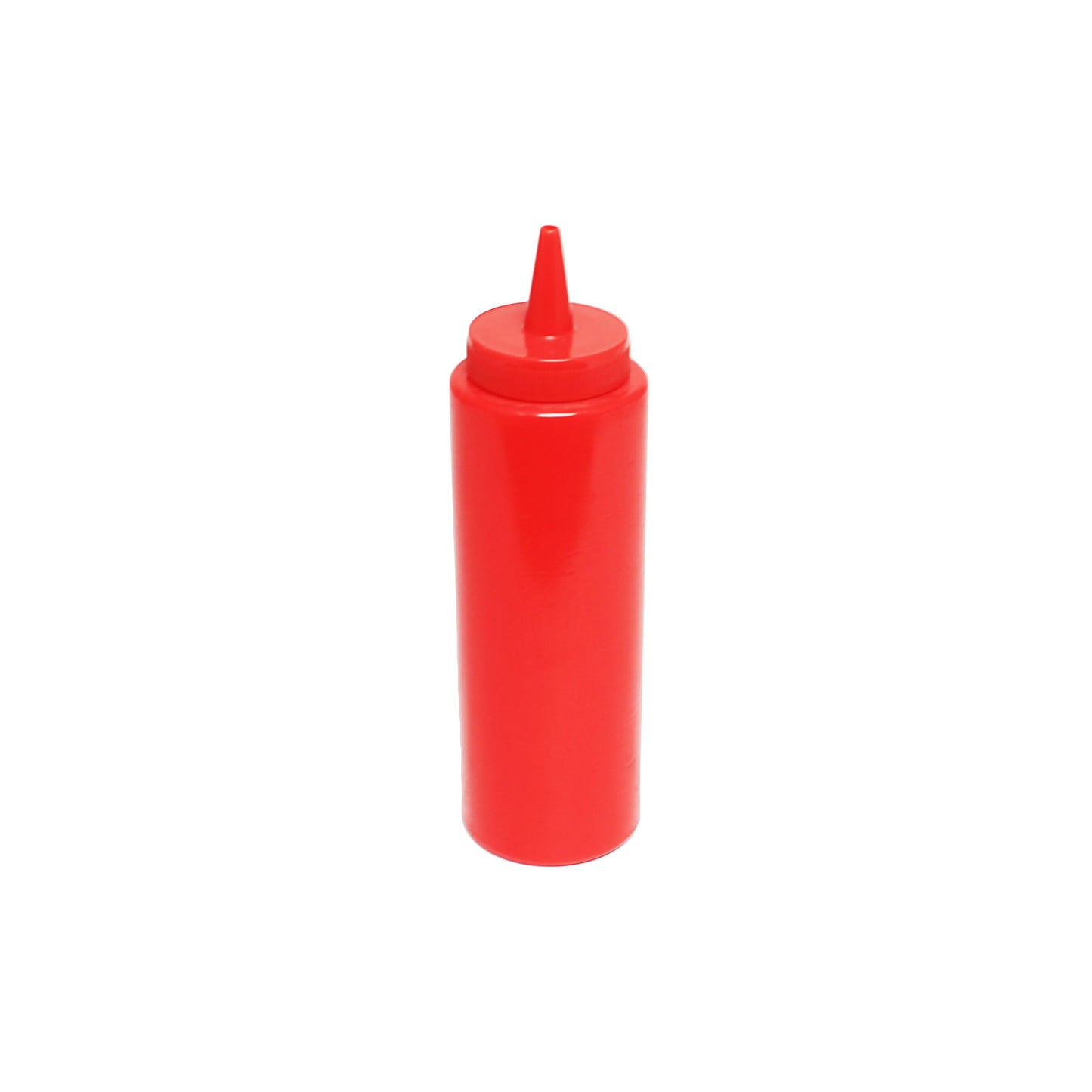 Thunder Group PLTHSB008R 8 oz Squeeze Bottle - Plastic, Red