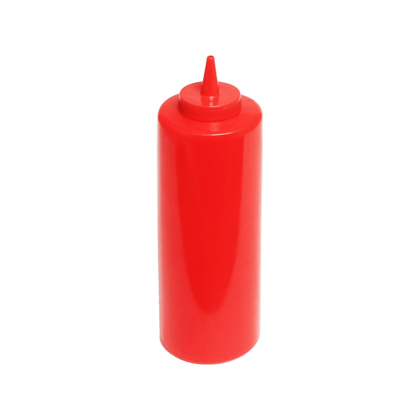 Thunder Group PLTHSB024R 24 oz Plastic Squeeze Bottle, Red