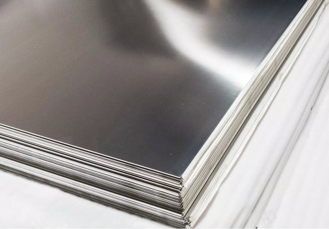 Stainless Steel Sheet, SS31024GA, 3'x10', 24GA, 430 Stainless Steel Wall Panels