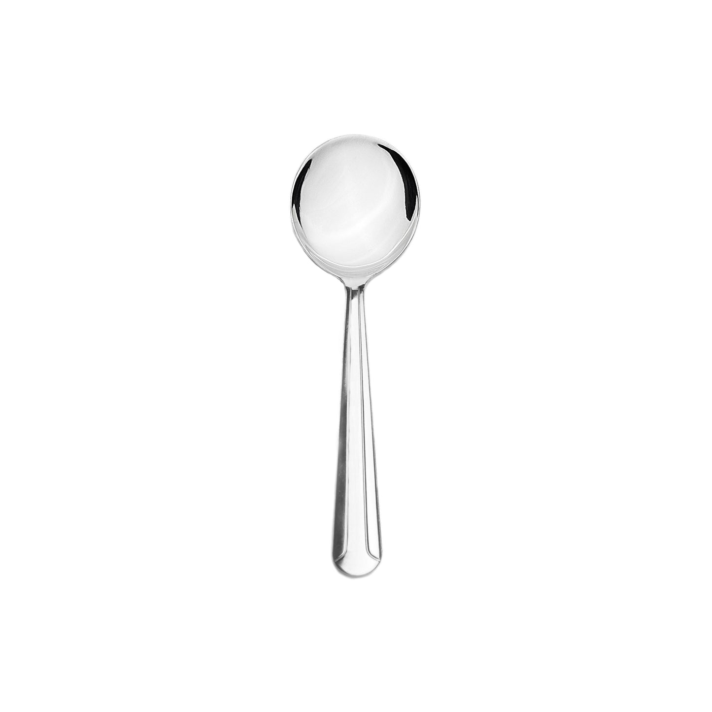 Thunder Group SLDO103 5 15/16" Bouillon with 18/0 Stainless Grade, Domilion Pattern