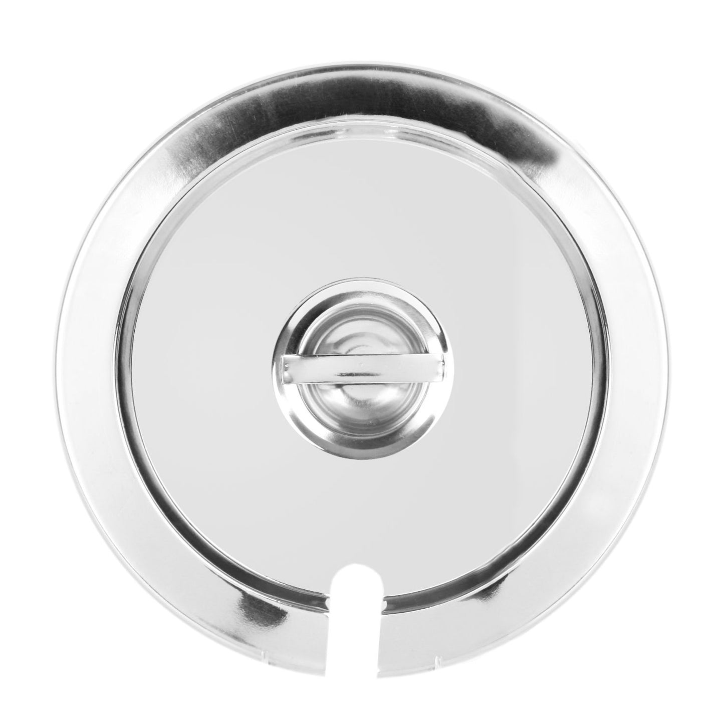 Thunder Group SLIP008 11 qt Slotted Inset Cover - Stainless Steel
